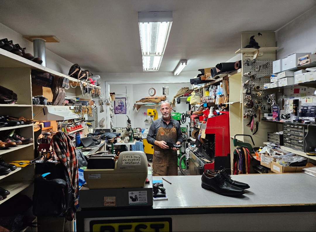 Inside Bytown Shoe Repair, Ottawa