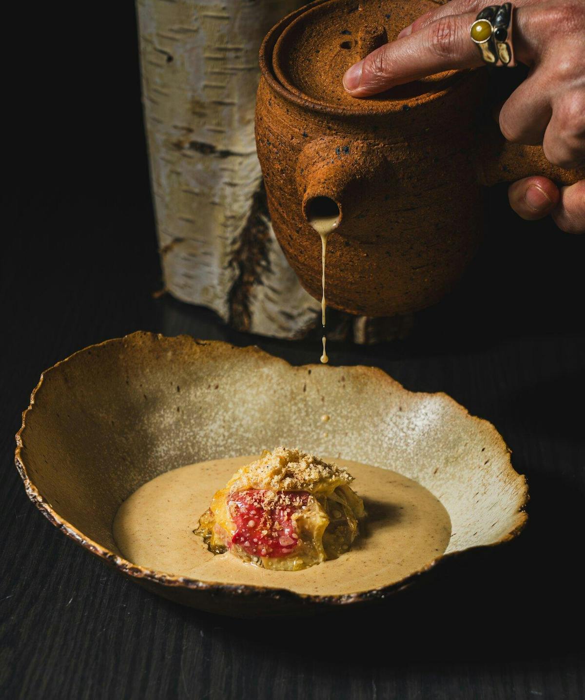 A dish at Antheia, Ottawa