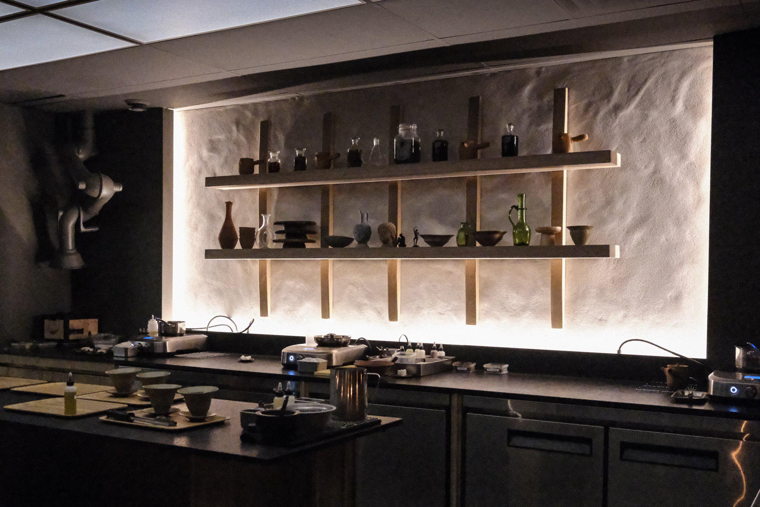 Antheia's chef's counter, Ottawa